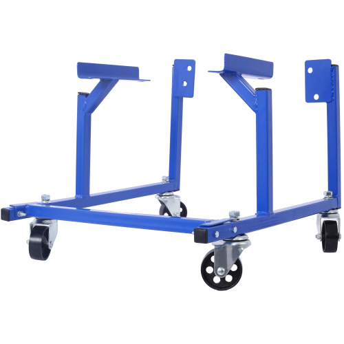 Heavy Duty Steel Engine Cradle With Wheels - 3in Powder Coated, LBS Capacity, Easy Assembly for Small Block Ford - Storage Hardware Included - Image 6