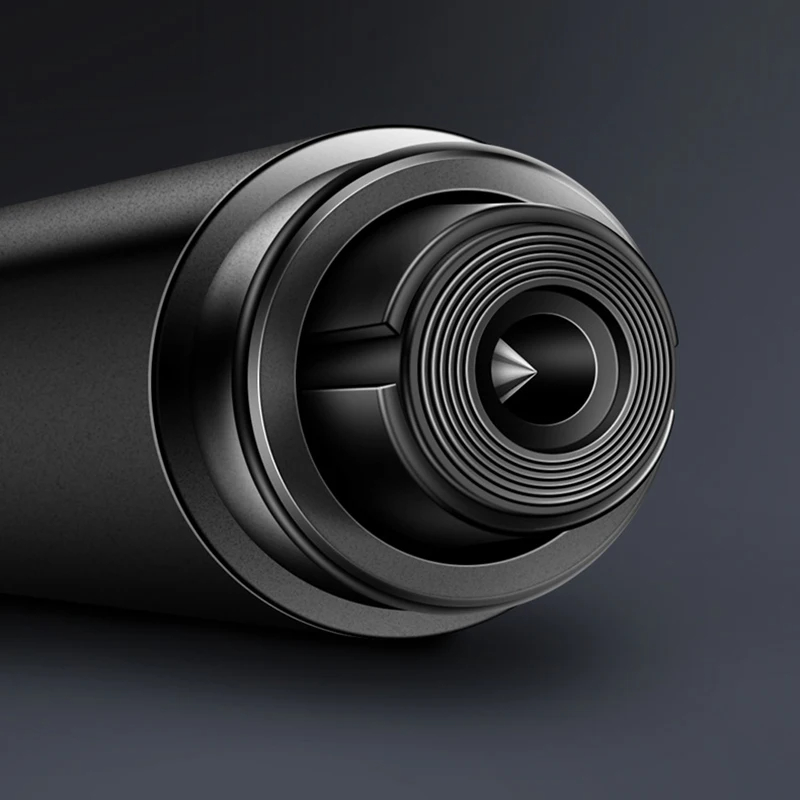 2-in-1 Car Safety Hammer: High Hardness Tungsten Steel Window Glass Breaker & Seat Belt Cutter Emergency Rescue Tool with Base - Image 2