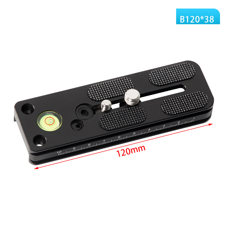 Yajia 30mm Quick Release Plate for Manfrotto Camera Tripods - Secure & Easy Use - Image 3