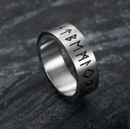 Stylish Korean Fashion Rotatable Titanium Steel Ring for Trendy Looks - Image 7