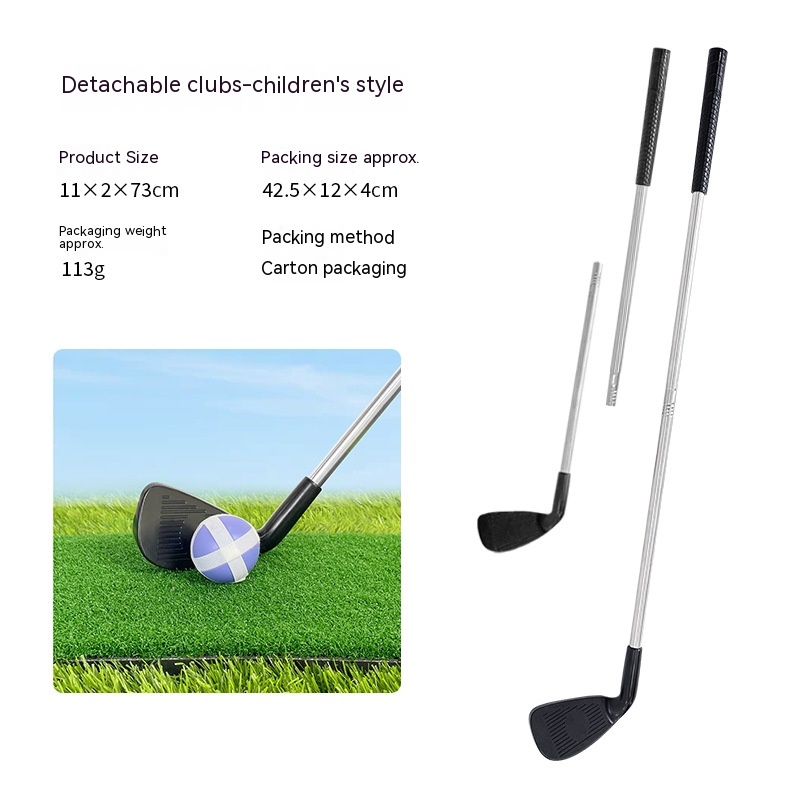 Parent-Child Golf Metal Club Set - Engaging Outdoor Toys for Family Fun - Image 12