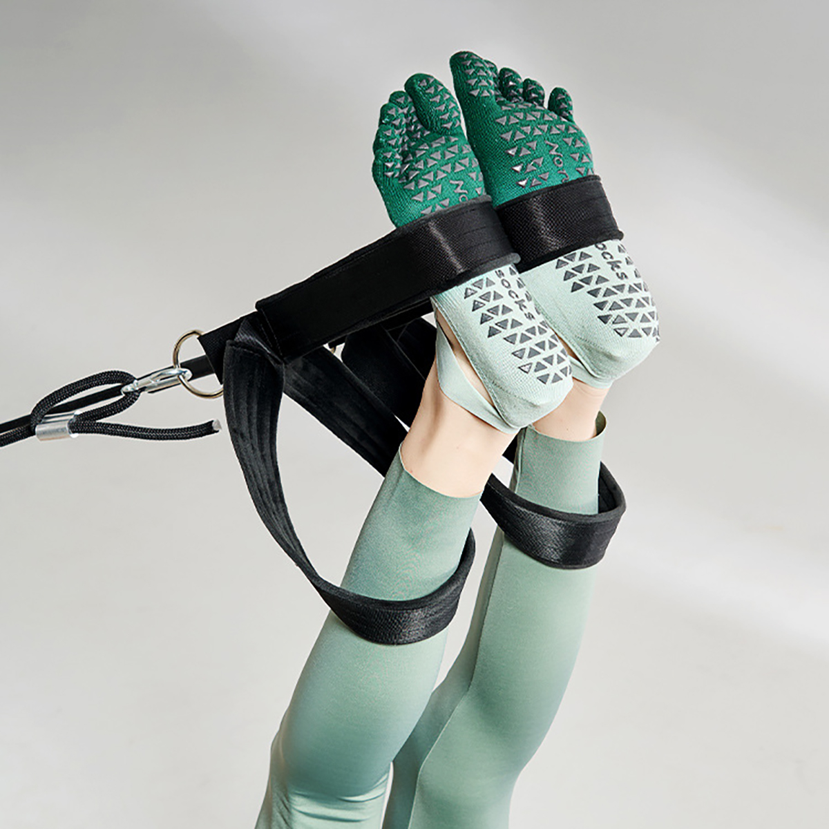 Non-Slip Yoga Socks for Women & Men - Grippy Full Toe Sticky Grip Accessories for Yoga, Barre, Pilates, Dance, Ballet - Image 6