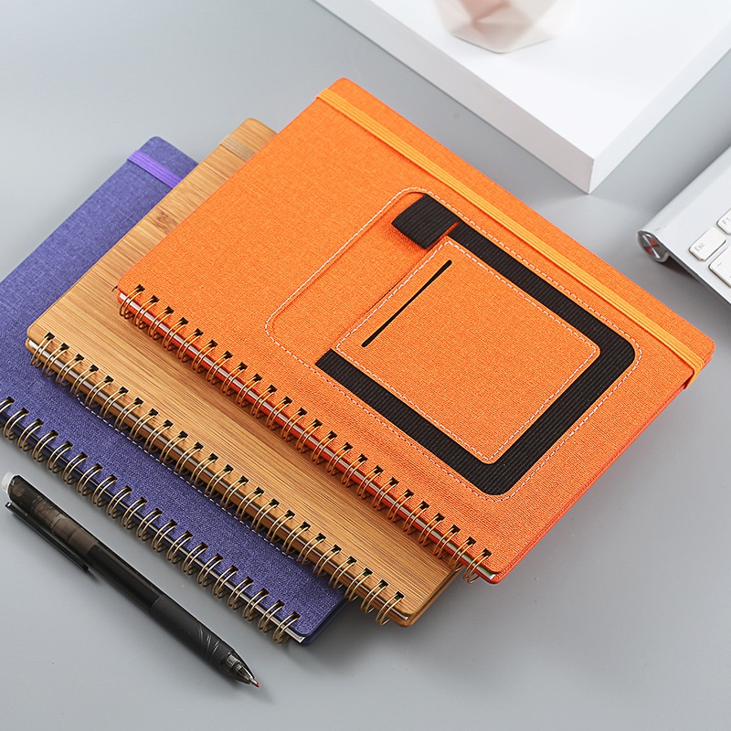 Erasable Coil Book - Reusable Draft Notebook with Thick Waterproof Forest Rock Stone Paper - Customizable Design - Image 4