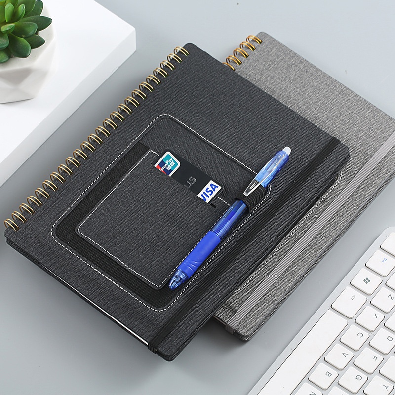 Erasable Coil Book - Reusable Draft Notebook with Thick Waterproof Forest Rock Stone Paper - Customizable Design - Image 5