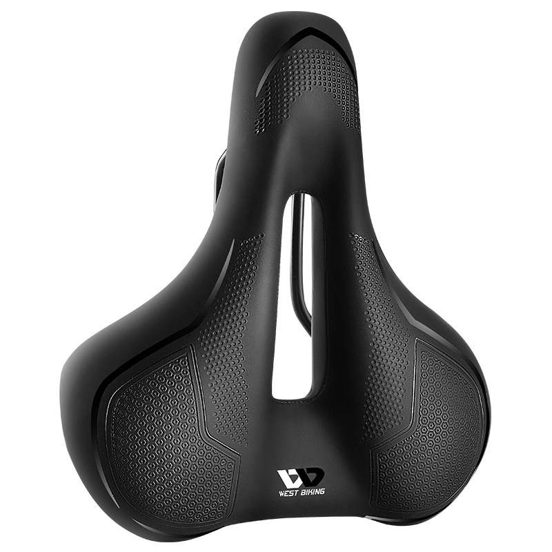 West Rider Bike High Elastic Sponge Saddle - Comfortable Cycling Fixture for Bicycles - Image 2