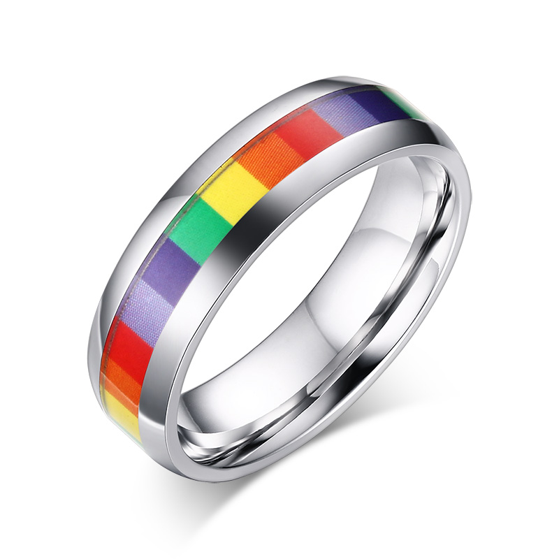 Cycolinks Rainbow Pride Unisex Ring - Celebrate Love and Diversity - Image 2