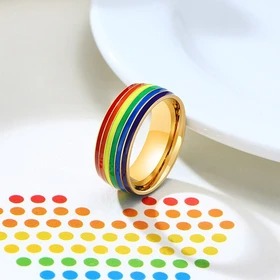 Cycolinks Rainbow Pride Unisex Ring - Celebrate Love and Diversity - Image 7