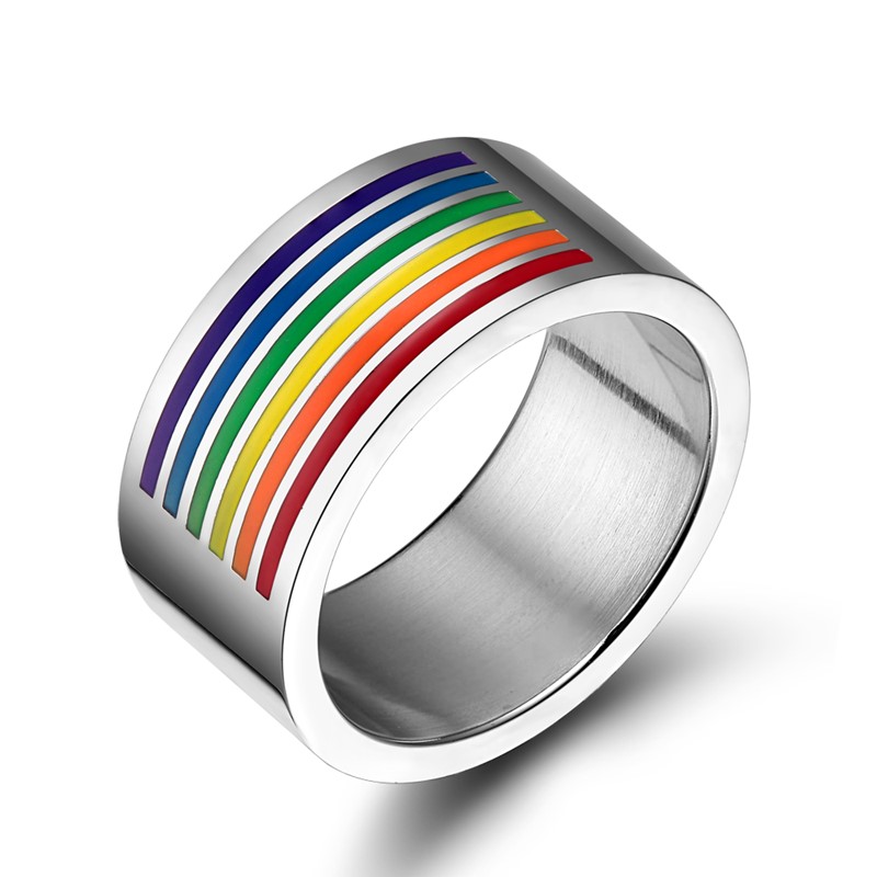 Cycolinks Rainbow Pride Unisex Ring - Celebrate Love and Diversity - Image 9