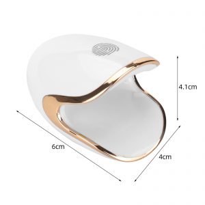 Single Finger 6W Portable LED Mini Phototherapy Machine - Hot Lamp for Home Use