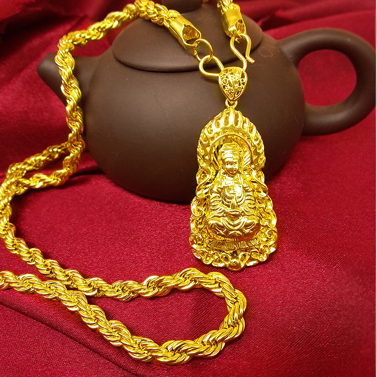 Elegant Quan Yin Necklace - Spiritual Jewelry for Inner Peace and Harmony - Image 2
