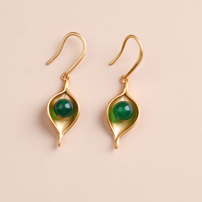 Elegant Vintage Gold Earrings - Timeless Simplicity for Every Occasion - Image 6