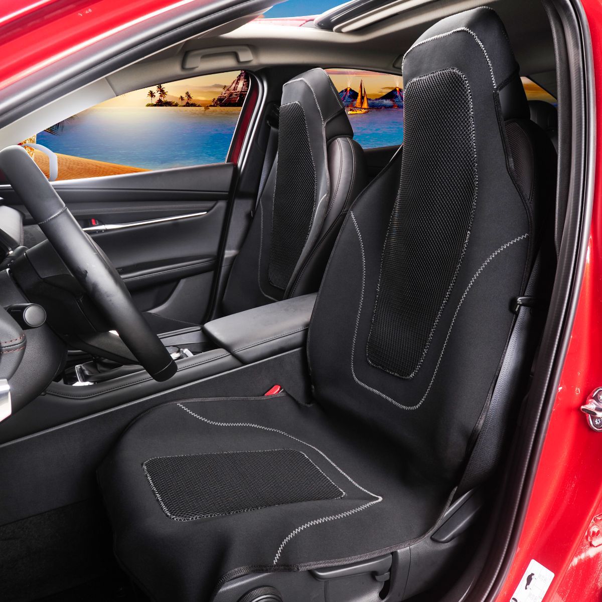 Waterproof Car Seat Cushion - Sports Sweat-Proof Protection for Your Vehicle - Image 3