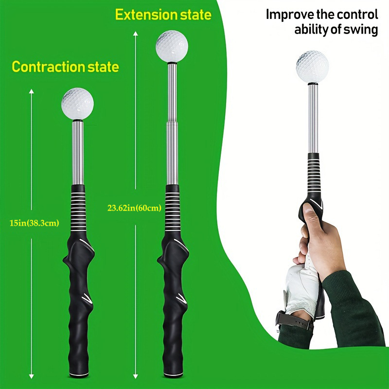 Telescopic Golf Swing Simulator - Enhance Your Golf Skills Effortlessly - Image 4