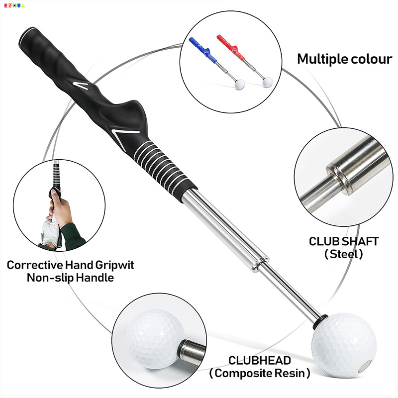 Telescopic Golf Swing Simulator - Enhance Your Golf Skills Effortlessly - Image 5