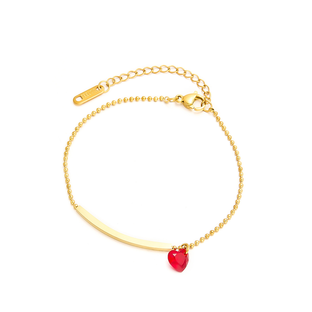 Stylish Women's Design Hanging Heart Bracelet - Simple Fashion Accessory - Image 5