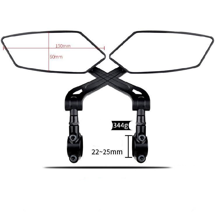 Wide-Angle Motorcycle Multi-Function Scooter Rearview Mirror Adjustments & Decor - Image 5