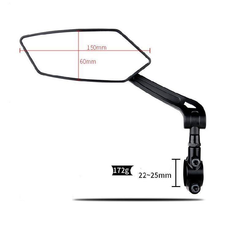 Wide-Angle Motorcycle Multi-Function Scooter Rearview Mirror Adjustments & Decor - Image 6