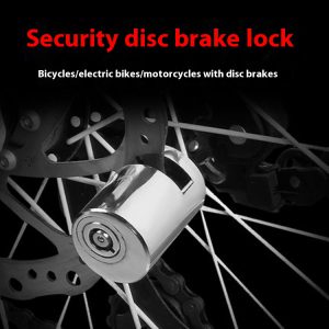 Compact Home Bicycle Disc Brake Lock for Enhanced Security