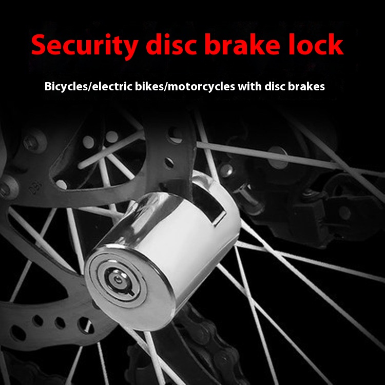 Compact Home Bicycle Disc Brake Lock for Enhanced Security