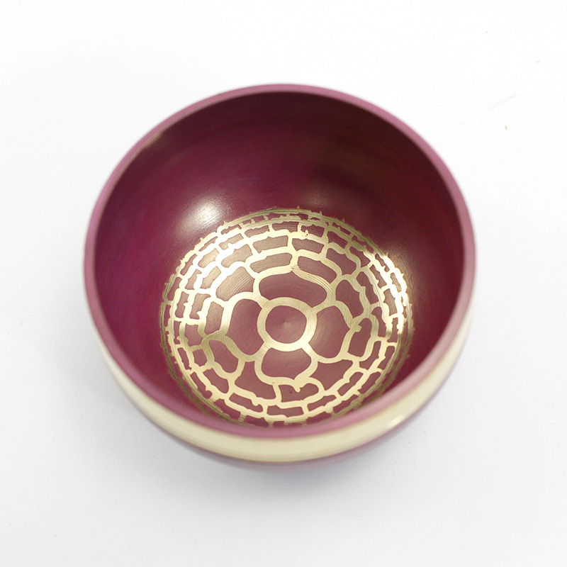 Vibrant Handmade Himalaya Bowl - Perfect for Yoga, Meditation & Music Percussion