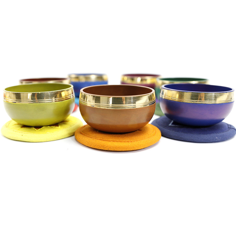 Vibrant Handmade Himalaya Bowl - Perfect for Yoga, Meditation & Music Percussion - Image 11