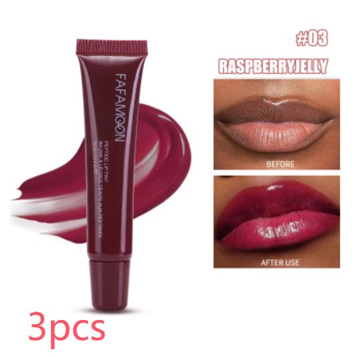 Waterproof Glossy Lip Glaze - Long Lasting Tea Red Liquid Lipstick for Doodle Lip Korean Makeup - Image 6
