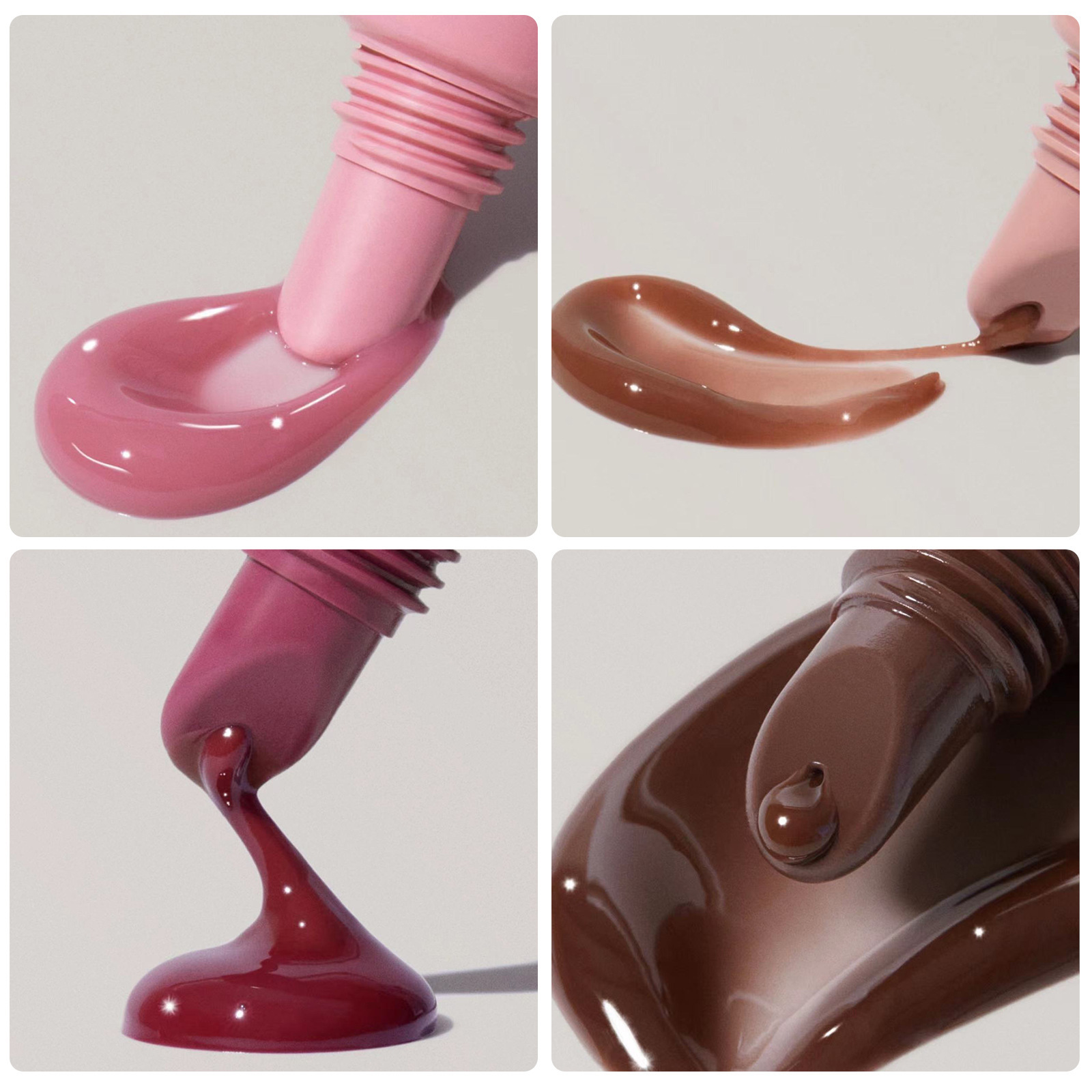 Waterproof Glossy Lip Glaze - Long Lasting Tea Red Liquid Lipstick for Doodle Lip Korean Makeup - Image 11