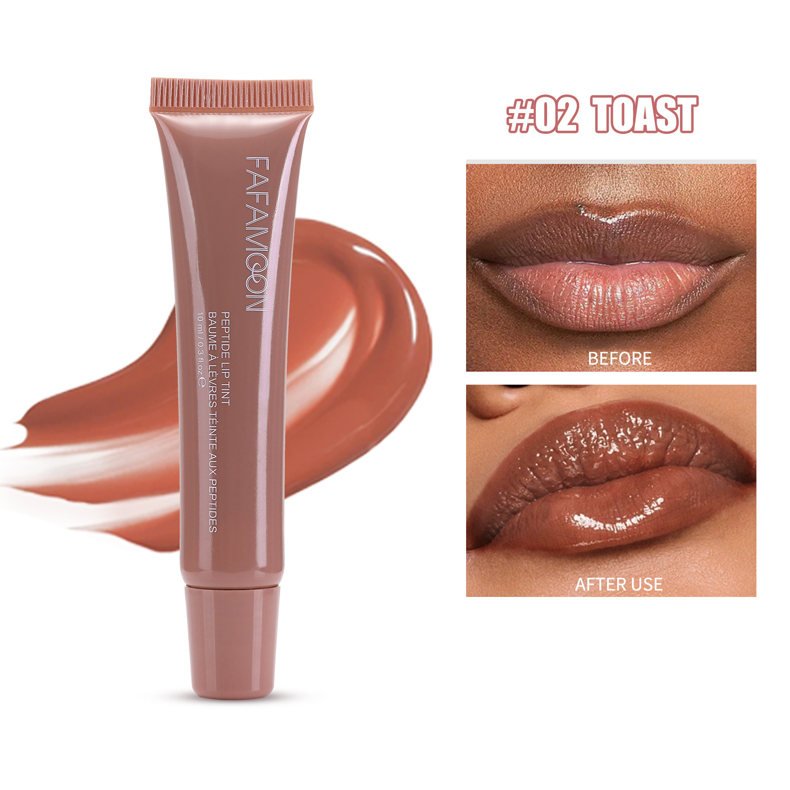 Waterproof Glossy Lip Glaze - Long Lasting Tea Red Liquid Lipstick for Doodle Lip Korean Makeup - Image 15