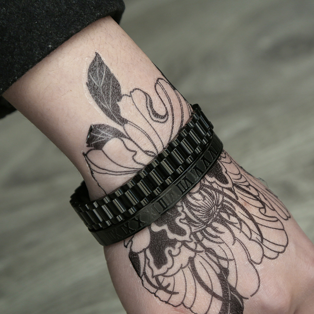 Punk Titanium Steel Bracelet - Creative Roman Style for Unique Personalities - Image 34