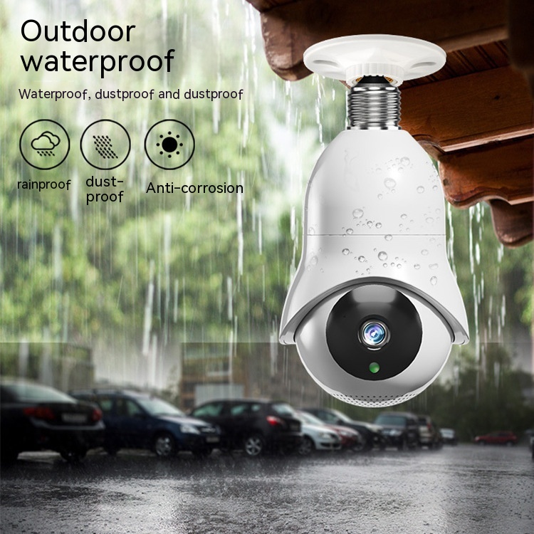 High-Definition Dual Band Outdoor Night Vision Wireless Light Bulb Monitoring - Image 7