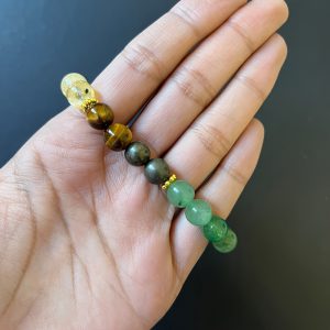 Stylish Green Beaded Bracelet for Trendy Fashion Enthusiasts