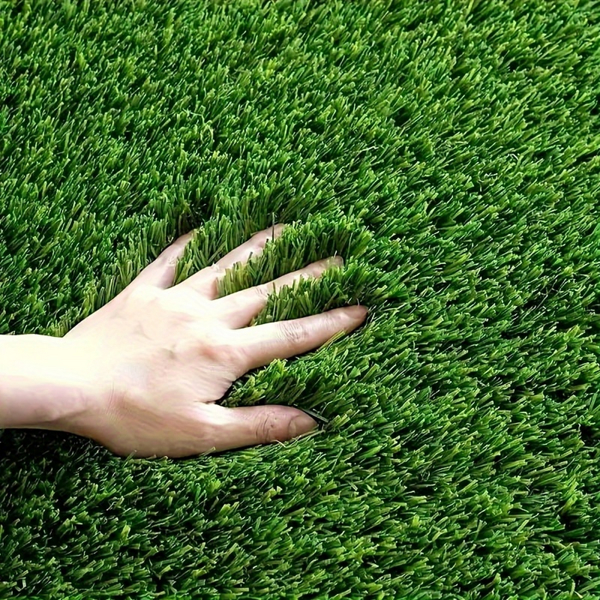 6FTx10FT Artificial Grass Carpet - Durable Synthetic Grass Mat with 15mm Height & Drainage Holes, Weekend Shipping Not Available, Not for Sale on Amazon - Image 10