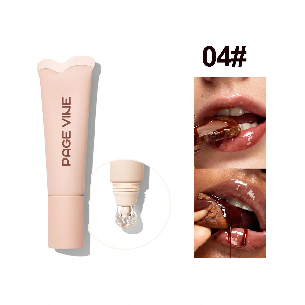4-Color Brightening Lip Balm - Moisturizing & Exfoliating Lip Gloss for Women Cosmetics - Long-Lasting Hydration - Image 2