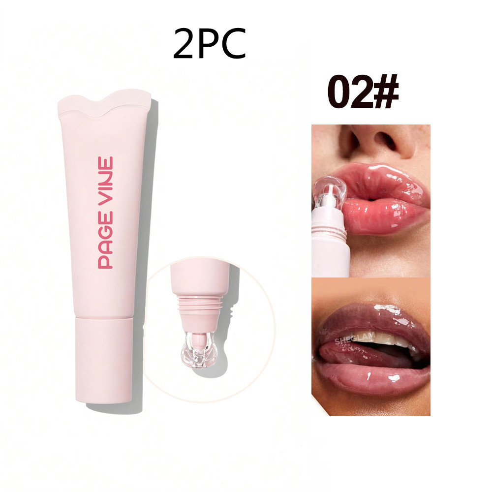 4-Color Brightening Lip Balm - Moisturizing & Exfoliating Lip Gloss for Women Cosmetics - Long-Lasting Hydration - Image 6