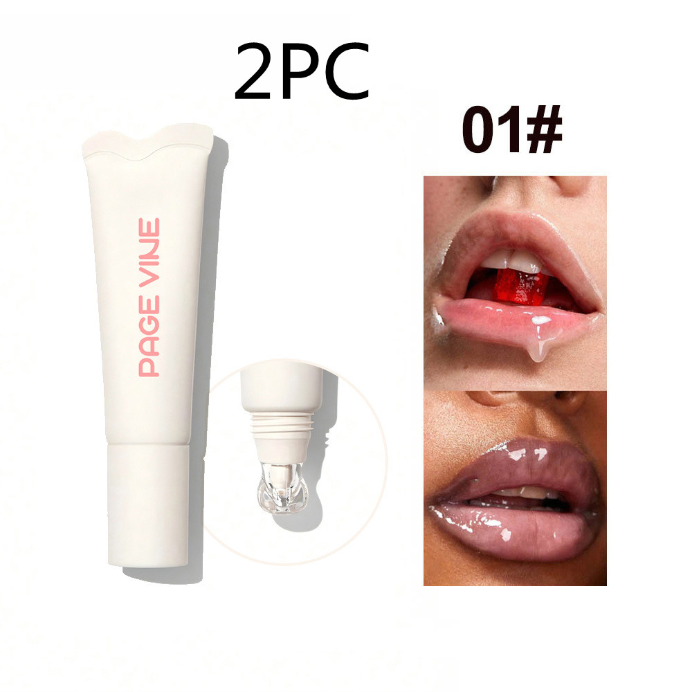4-Color Brightening Lip Balm - Moisturizing & Exfoliating Lip Gloss for Women Cosmetics - Long-Lasting Hydration - Image 7