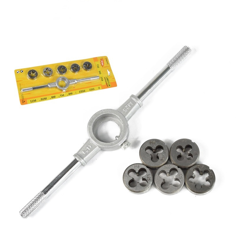 Metric Hand Tap Wrench and Die Holder Twister Set – Essential Hardware Tool Kit - Image 5