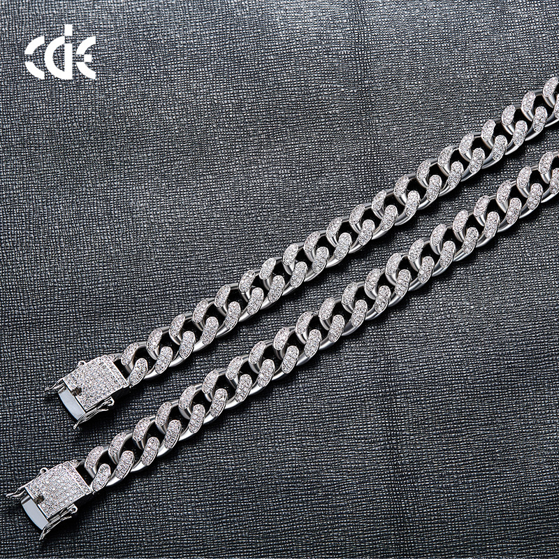 Amazon Cross-Border Men's Cuban Chain Bracelet - Stylish Hip Hop Accessories for European and American Trends - Image 8
