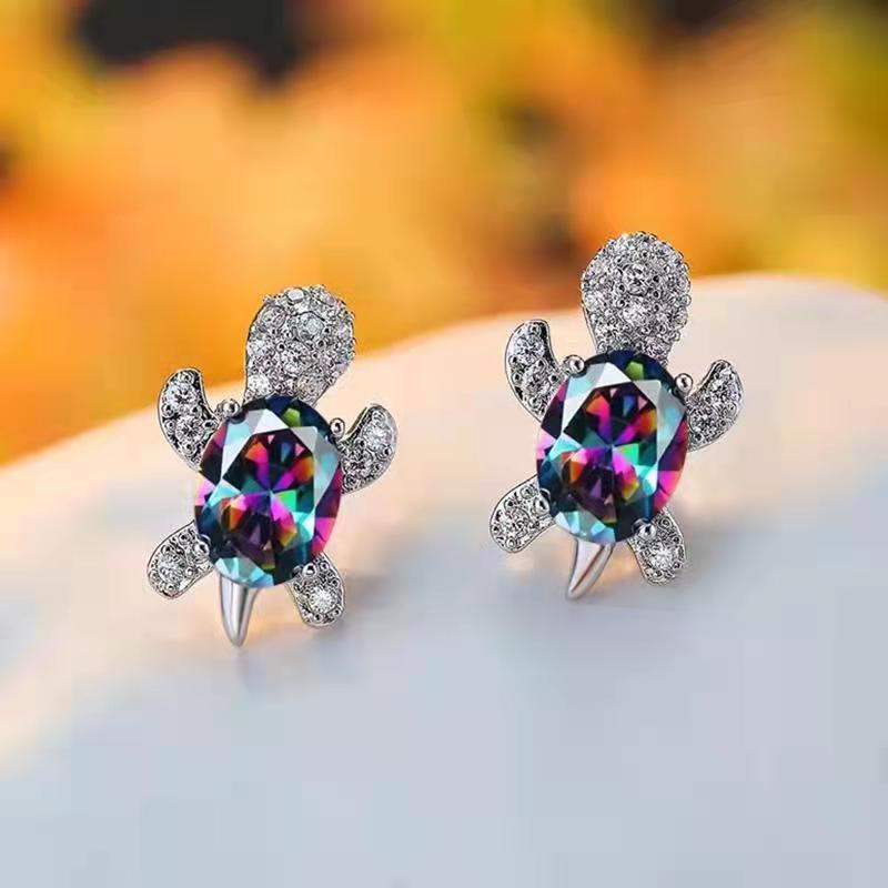 Adorable Animal-Themed Niche Design Stud Earrings - Unique Jewelry - Image 2