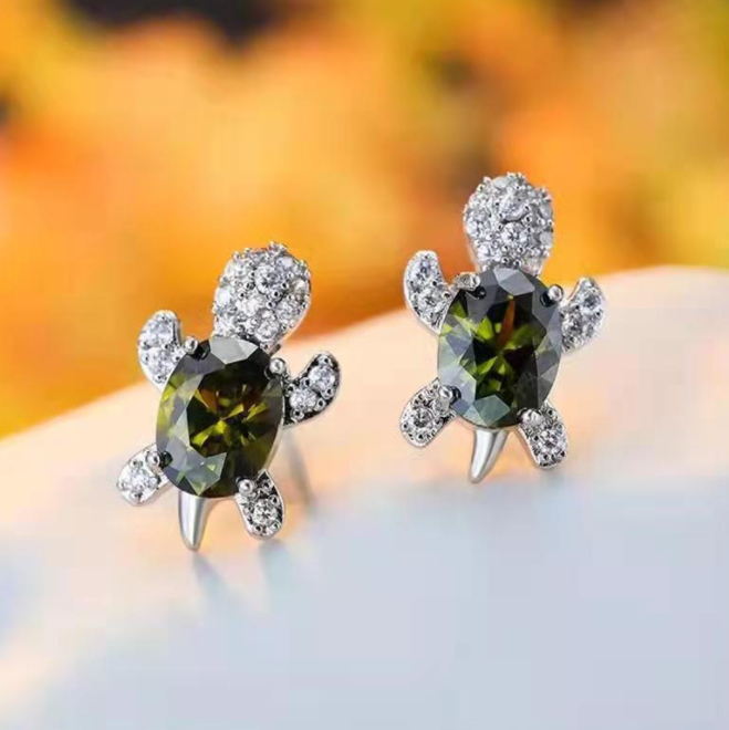Adorable Animal-Themed Niche Design Stud Earrings - Unique Jewelry - Image 9