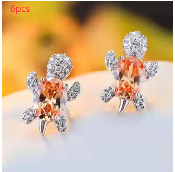 Adorable Animal-Themed Niche Design Stud Earrings - Unique Jewelry - Image 16