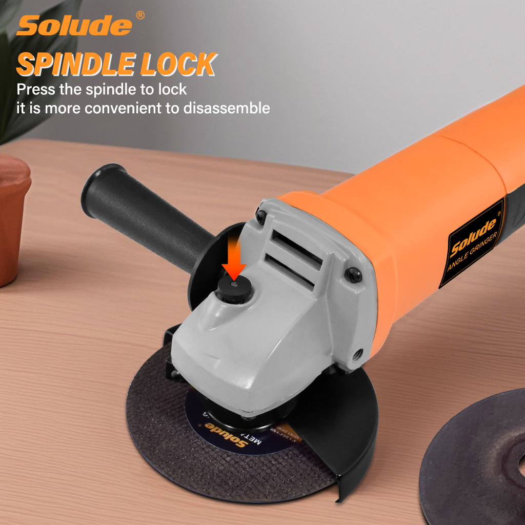 Solude Angle Grinding Machine Set - Model S8705-2 for Precision Grinding - Image 4