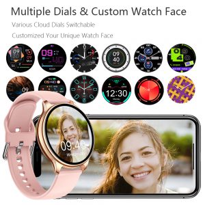 Ultra-Slim Y22 Body Temperature Smart Watch with Bluetooth Calling Feature