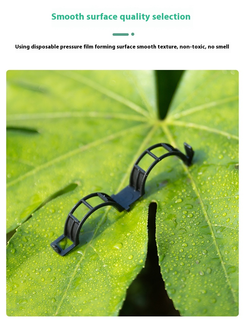 Plant Clips - Seedling Hanging Clip, Plastic Tie Tendril Clip, Branch Binding Clip for Vines, Vine Clamp & Fixed Clip - Image 14