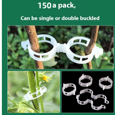Plant Clips - Seedling Hanging Clip, Plastic Tie Tendril Clip, Branch Binding Clip for Vines, Vine Clamp & Fixed Clip - Image 16