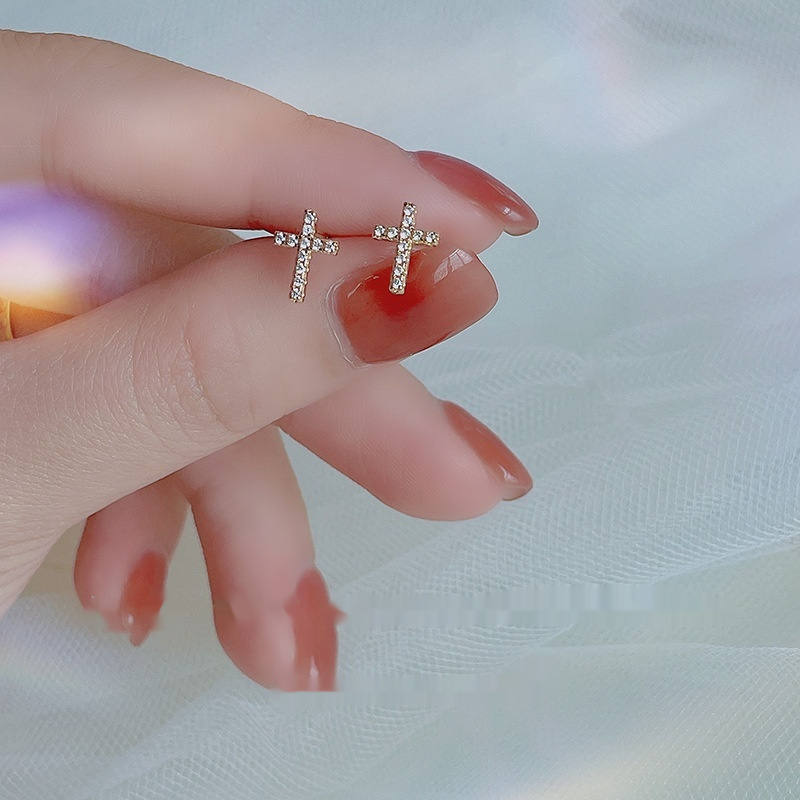 2024 Stylish Stainless Steel Cross Earrings - Versatile Gifts for Birthdays & Anniversaries - Image 2