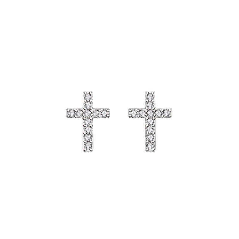 2024 Stylish Stainless Steel Cross Earrings - Versatile Gifts for Birthdays & Anniversaries - Image 5