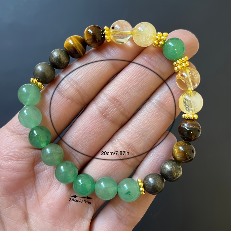 Stylish New Green Beaded Bracelet - Trendy Accessory for Every Occasion - Image 3