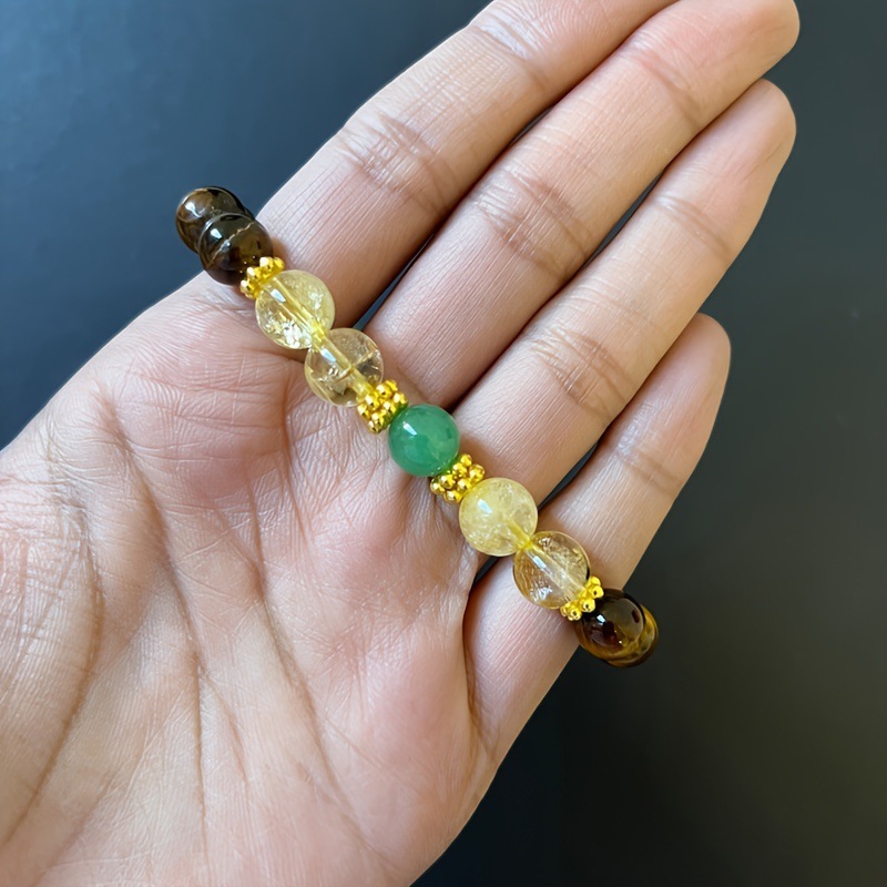 Stylish New Green Beaded Bracelet - Trendy Accessory for Every Occasion - Image 4