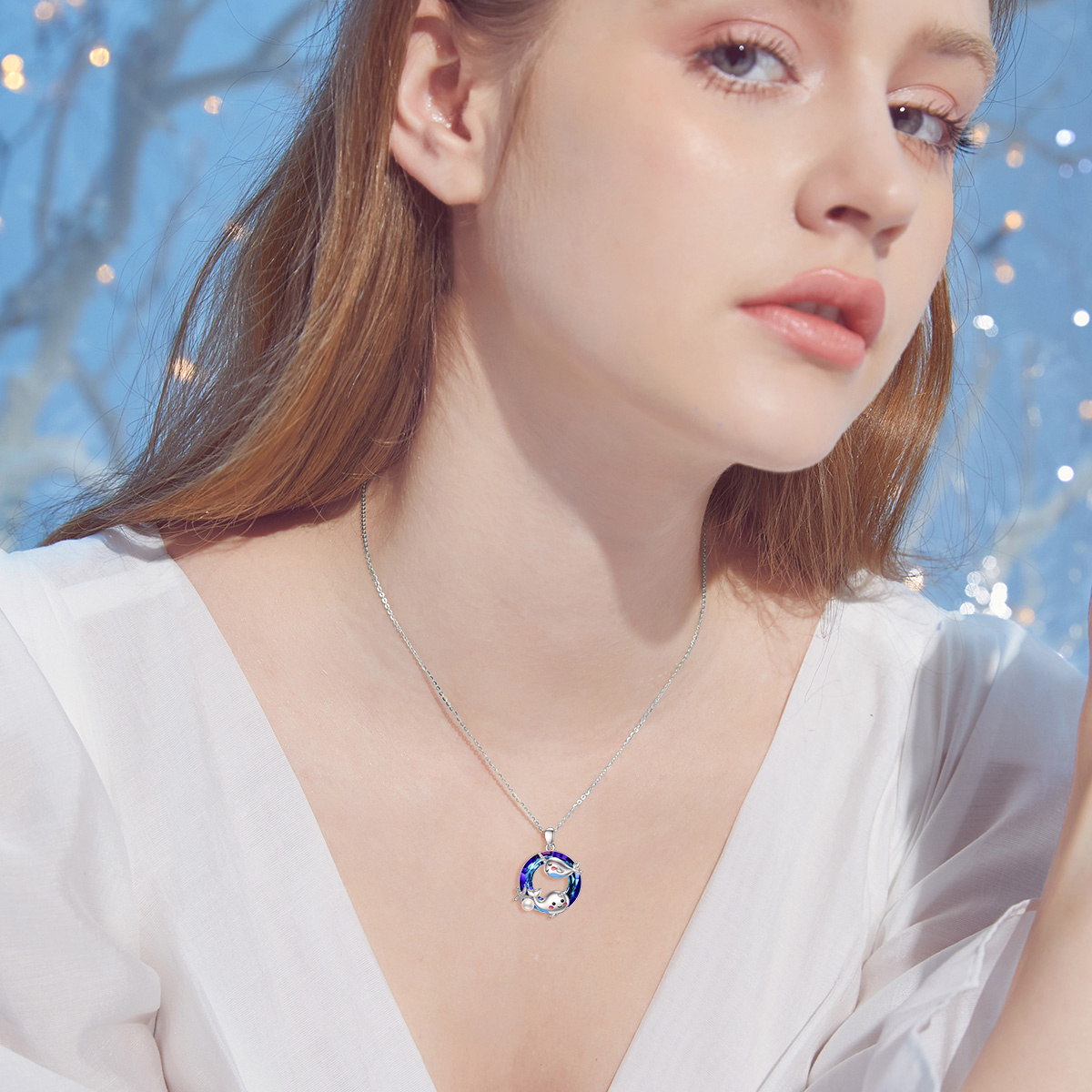 Narwhal Necklace in 925 Sterling Silver - Unique Unicorn of The Sea Jewelry Gifts - Image 2