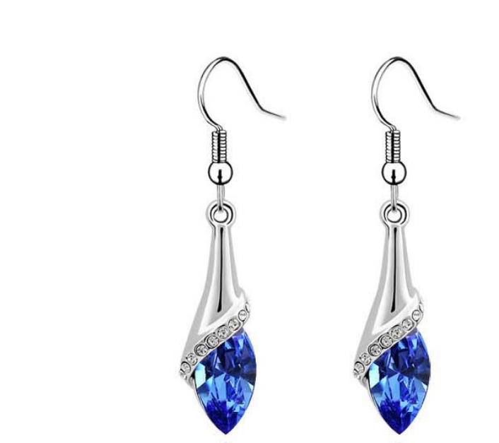 Wholesale Austria Crystal Alloy Jewelry Set: New Angel Elf Earrings, Necklace & Bracelet